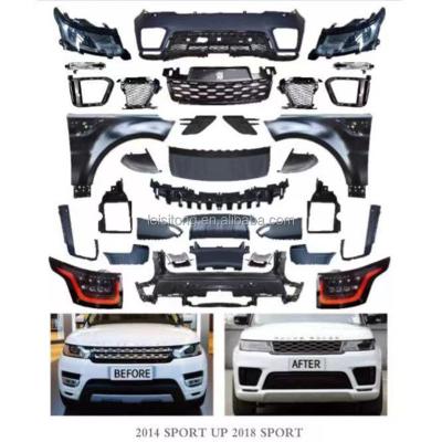 China ABS Tank Landing Craft Factory L494 SVR Upgrade Body Kit for Range Rover Sport 13-17 up to 18-21 Land Rover Conversion Body Kits for sale