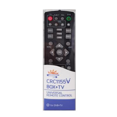 China Universal remote control for DVB-T2 +tv SYSTO SUN/CRC1155V SAT BOX DVB-T2 REMOTE CONTROL for sale