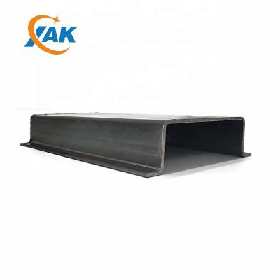 China Galvanized or black Omega profile 18 GA profile cold bend steel construction cap steel purlins rolling special steel channel for sale