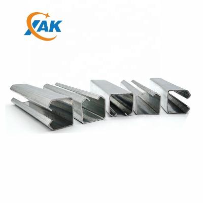 China OEM traditional cold rolled size according to drawing PG c channel c galvanized steel shape profile for sale