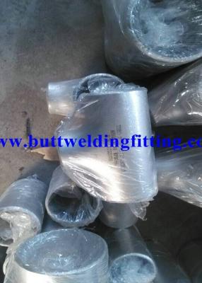 China SCH 80 ASTM A403 WP316L Stainless Steel Equal Butt Welding Tee For Gas Oil for sale