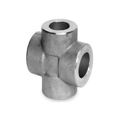 China Cross 3000# Socket Weld 304 Stainless Cast Socket Weld Fittings for sale