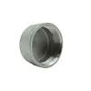 China Female Cast Iron Stainless Steel Pipe Fitting Ss 304 316L Round Pipe Cap for sale