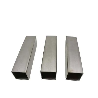 China Pure Titanium Rectangular Tube Gr1Gr2 Gr3 Gr4 Titanium Exhaust Seamless Pipe Square Tube for sale