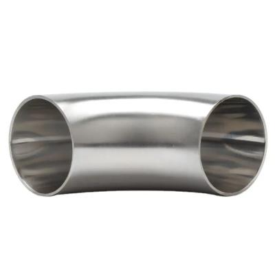 China Butt Welding 1-1/4'' Sch40s Ai.6061t6 Aluminium Alloy 90d Long Radius Elbow for sale