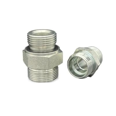 China Hose Fitting Hydraulic Adapter Couplings Pipe Fittings Stainless Steel Quick Connections for sale