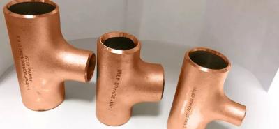 China TOBO Customized 99% Copper Pipe Equal Tee Female NPT 3000# C70600 Brass Casting Pipe Brass Threaded Fittings for sale