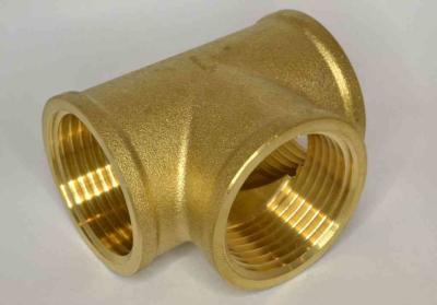 China China Factory Equal Tee Pipe Fittings Brass Tee  6