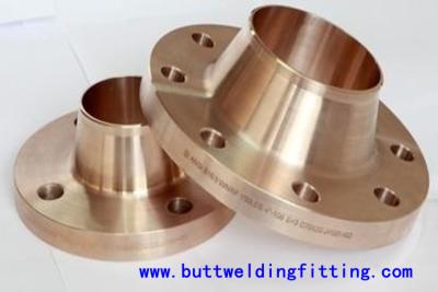 China Flat Face Copper flange WN Flange PN10 CuNi 90/10  EEMUA145 ANSI B16.51 - 48 inch for sale