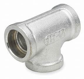 China 304 Stainless Steel Equal Groove Tee Sanitary Tee Fittings For Pipe Connection for sale