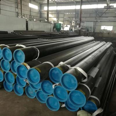 China Round Carbon Steel Seamless Pipe API 5L Rust Proof Black Painting A53 Grade for sale