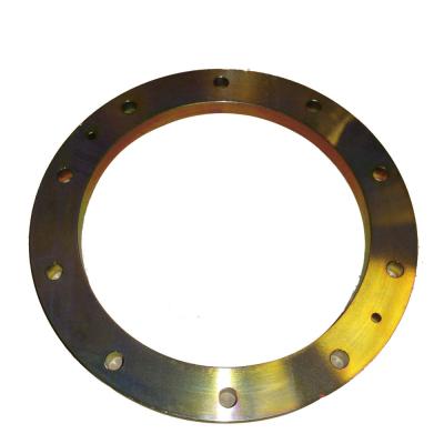 China Cnc Machining Custom Pipe Spectacle Blind Titanium Flange Titanium Gr. 2 Pipe Flanges ASTM B381 Titanium Slip On Flange for sale