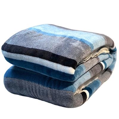 China Anti-pilling Printed Sherpa Fleece Blanket Flannel KOYO High Quality Brand for sale