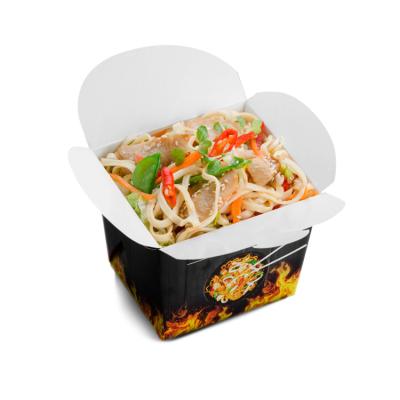 China Oyster Takeout Packing Box Pail Box Food Packaging Disposable Chinese Wholesale Eco-Friendly Recyclable Noodle Box Wrapping Paper for sale