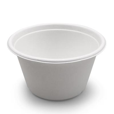 China 16 Ounce Disposable Food Packaging Bagasse Biodegradable Compostable Takeout Eco Friendly Microwavable Non-Toxic and Sanitary Soup Bowl for sale