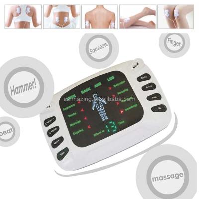 China Body Digital Therapy Machine With Replacement Electrode Pads, Health Care Body Slimming Pulse Relax Digital Meridian Massager for sale