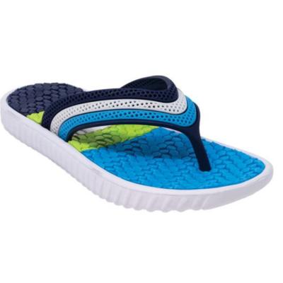 China Anti-Smell Outdoor Summer Boy Beach Children Colorful PVC Strap On Slippers Kids Flip Flops for sale