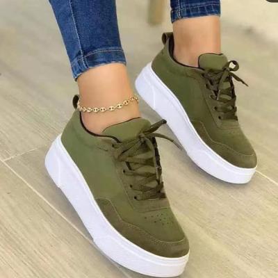 China Fashion Round Canvas Solid Strap Women Flat Slip On Casual Vulcanized Shoes for sale