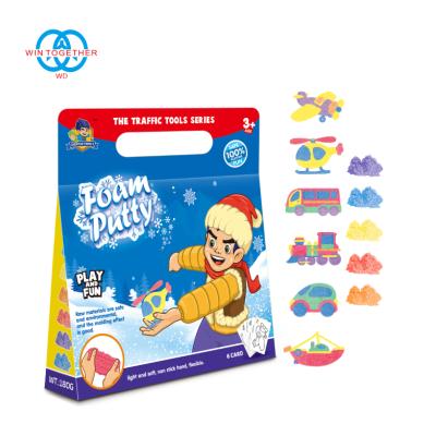 China New Safe And Non-toxic Creative Mud Children's Diy Handmade Snow Toys for sale