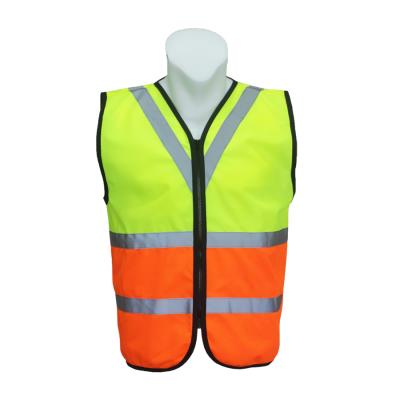 China Wholesale High Visibility Europe Market Polyester Reflective Customized Safety Fashionable Adult Vest For Work Women for sale