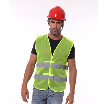 China Mesh High Side Safety MOM Adjustable Construction Safety Visibility Lightweight High Visibility Vest for sale