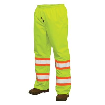 China EN 20471 high visibility road reflective trafffic custom made belt tape work safety pants from Europe for sale