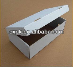 China Factory supply recyclable white kraft paper corrugated shoe box, custom printing box, shipping carton, corrugated box for sale