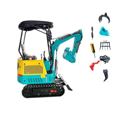 China China Import 1000-1300kg China Import 1000-1300kg Digger Digger Mini Hotels Mini Crawler Digger Excavators 1.5ton Bagger Free Shipping for sale