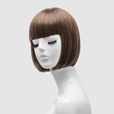 China Custom Wave Silky Straight Synthetic Hair Wig Female Silky Straight Wigs For Mannequin Display for sale