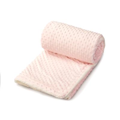 China Korean Custom Color Anti-pilling Baby Blanket Super Soft For Winter for sale