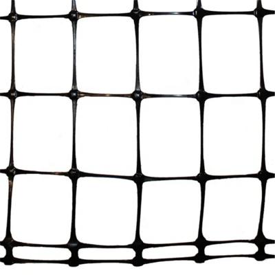 China Waterproof quality extruded plastic bird netting, material black pp against moles net /Anti moles netting for sale