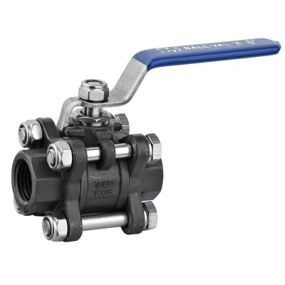 China 1/4” - 4”  Screwed Carbon Steel Ball Valve with Threaded , B/W , S/W Connection for sale