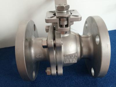 China SS304 / SS316 Floating Flanged Ball Valves 1/2