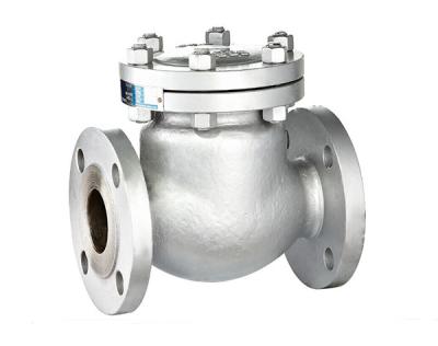 China Industrial Swing Cast Steel Check Valve with WCB CF8 CF8M , Oil Check Valve for sale