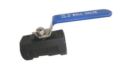 China 1 - PC Carbon Steel Ball Valve Reduce Port 1000WOG 3/8