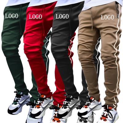 China Anti-Wrinkle Plus Size Men's Pants Summer Casual Running Men's Casual Sportswear Sweatpants Slim Jogger Pants Custom LOGO for sale