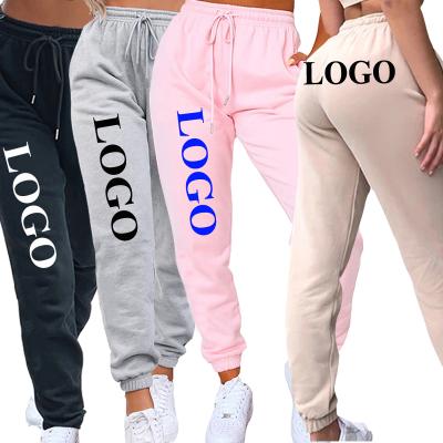 China 2020 Autumn Casual Drawstring Sweatpants Women Anti-Pilling Workout Cargo Pants Ladies Streetwear Trousers Gaiters Track Basic Pants RS00469 for sale