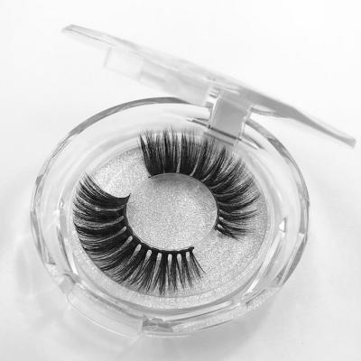 China Various Models 4mm-18mm Lash Crystal Box Silver Card 3D36 Synthetic Fiber Eyelashes 3D Fiber Lashes High Quality Handmade Lashes False Eyelashes for sale