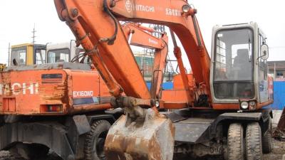 China Wheel excavator Hitachi EX160WD for sale for sale