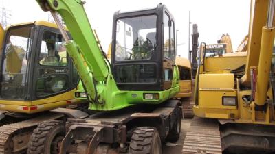 China Used mini wheel excavator Hyundai R60W-5 for sale for sale