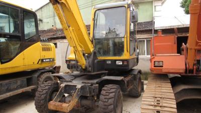 China Used mini wheel excavator Hyundai R60W-7 for sale for sale