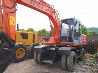 China Used Hitachi wheel excavator Hitachi EX100WD for sale for sale