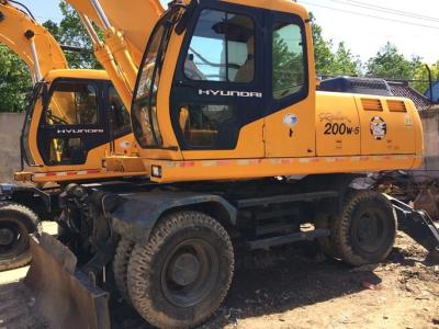 China Used Hyundai excavator Hyundai R200W-5 FOR SALE for sale