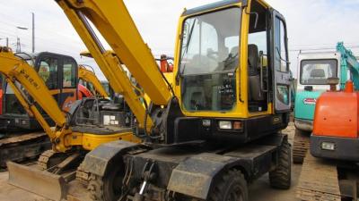 China Hyundai R60W-7,Used wheel excavator Hyundai excavator for sale for sale