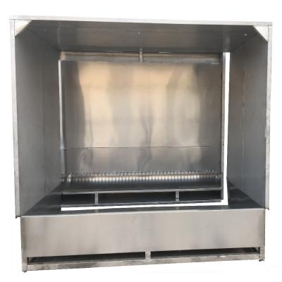 Cina Environmental Health Friendly Steel Water Jet Booth For Spray Painting Machinery in vendita