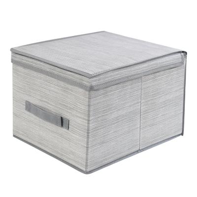 China Modern Foldable Nonwoven Foldable Small Drawer Cloth Art Storage Box Space Saving Household Clothing StoBox Wardrobe for sale