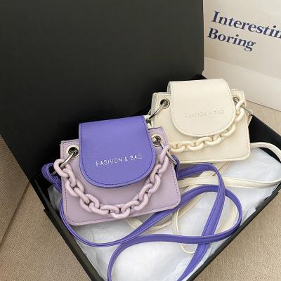 China Fashion Luxury Leather Small Cross - Body Women Handbags Wave Bags For Women Girls for sale