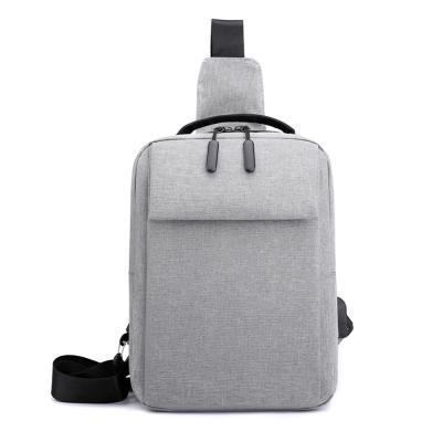 China Oxford factory supply fashion simple pure color hot selling cross small - unisex body waist messenger bags for sale