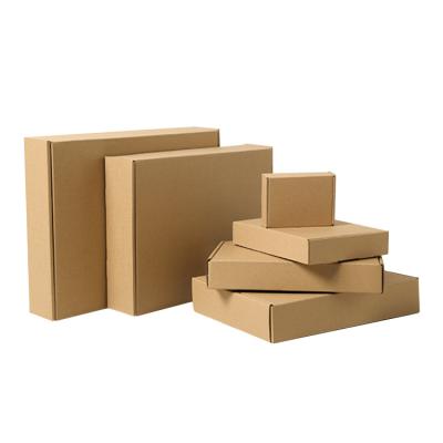 China Professional Recycled Materials Packaging Paper Box Cardboard Express Packing Aircraft Foldable Box Hard Carton Packaging Paper Box Wholesale for sale