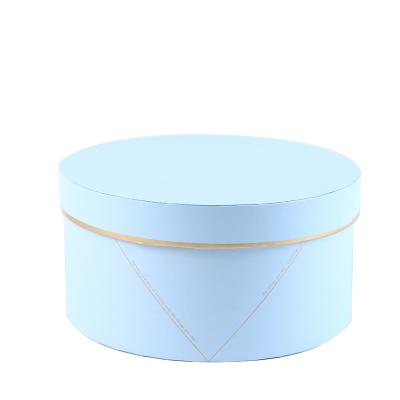 China Recycled Materials Wholesale High Quality Cylinder Shaped Paper Gift Box For Birthday Wedding Party Gift Packaging Box for sale